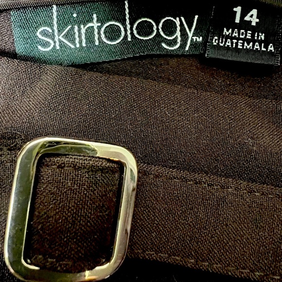 Brown Pencil Skirt - Picture 3 of 4